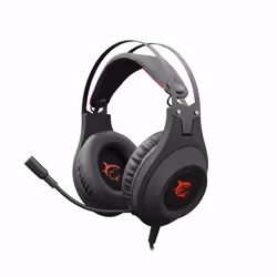 White Shark Wildcat, Avec fil, Jouer, 340 g, Casque, Noir
